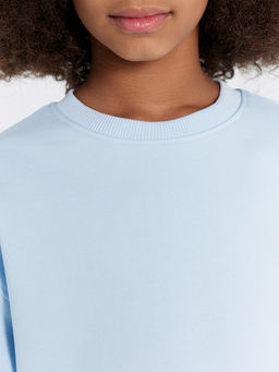 Костюм спортивный для девочек голубой - Mark formelle фото 6