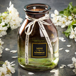 Ваза Ст 12*18см Глянец градиент микс Y4-3839 I.K (361726)