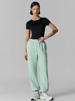 Брюки спортивные женские зеленые