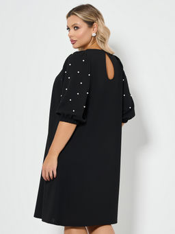 Платье 0218-2 чёрный кварц - Dora фото 63