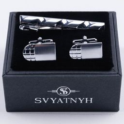 Запонки и зажим 
 1.03-009-006