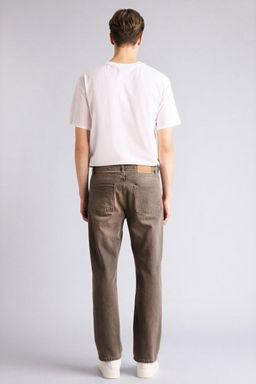 Yumu_ak Dokulu Straight Fit Jean Pantolon - Defacto фото 6