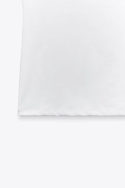POLYAMIDE TOP WITH THIN STRAPS - Zara фото 10