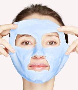 Увлажняющая альгинатная маска с голубой спирулиной и гиалуроновой кислотой