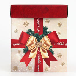 Коробка складная с 3D эффектом С Новым годом, ёлочка, 11 х 11 х 13 см - Дарите счастье фото 9