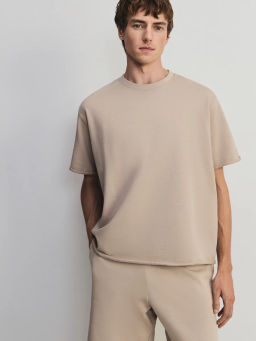 Футболка с необработанными краями ZR2605043406-62 / Zarina