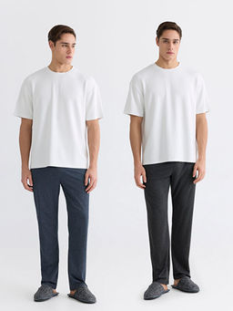 Standart Kal?p Erkek Pijama Alt 2li