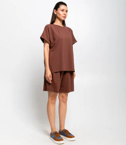 Костюм #ОКТ085002, коричневый