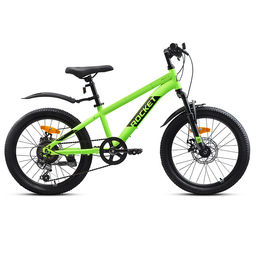 Велосипед 20" Rocket Crux 3.0 , цвет зеленый, размер 11"