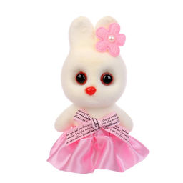 Цена за 12 шт. Игрушка из пенопласта «Зайка с цветком», 13 см