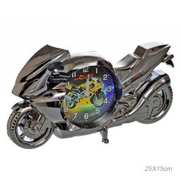 Часы настольные Мотоцикл 25 см / PF004B /уп 72/