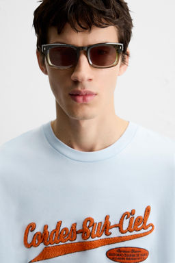 TOWELLING PATCH T-SHIRT - Zara фото 6