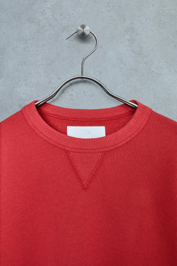 STORIESZ - SUDADERA LISA RIB / Rojo vivo - Zara фото 7