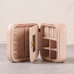 Шкатулка для украшений 10x10x5 см / SP01109 /уп 100/_ (Черный) - Галеонтрейд фото 4