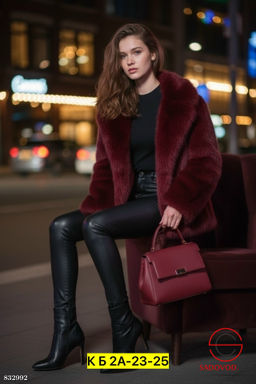 Эко-шуба из искусственного меха