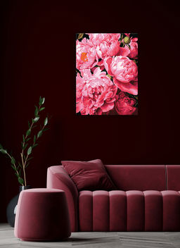 ФРЕЯ PNB/PM-354 Набор для раскрашивания по номерам 40 х 30 см Ароматные пионы