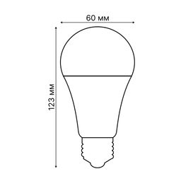 LED-A60-12W/RGBW/E27/230V/WF/FR PLS80WH Умная лампа светодиодная Wi-Fi+Bluetooth, диммируемая. Форма "А", матовая. 2700-6500K+RGB. Голосовое управление+приложение UnielSmart. TM Uniel