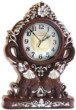Настольные часы Mirron коричневые P3011AKshB