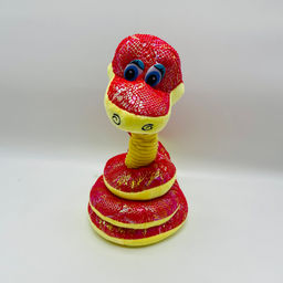 Мягкая игрушка Змея музыкальная 32 см (АКЦИЯ) - Storyland фото 2