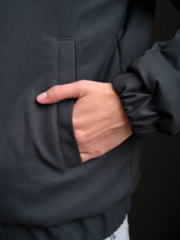 Бомбер женский "Браун" серый