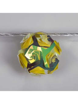 Гирлянда Нить 4.5 м с насадками Цветочные шары, IP20, прозрачная нить, 15 LED, свечение тёплое белое, 220 В - Luazon lighting фото 7