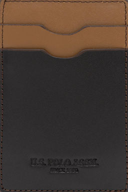 U. S. Polo Assn Мужская коричневая визитница - U.s. polo assn фото 5
