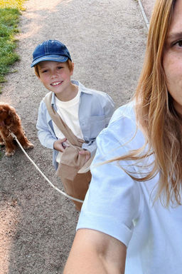 INTERLOCK TROUSERS AND SWEATSHIRT CO-ORD