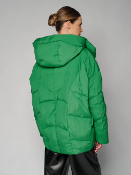 Куртка женская 12411-22036 green - Eleganzza фото 4