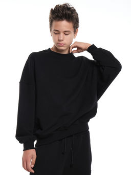 Толстовка для мальчика 22-5621 черный