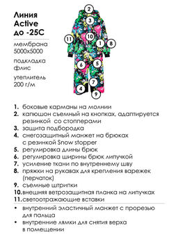 PlayToday / Комбинезон зимний для девочки  фото 6