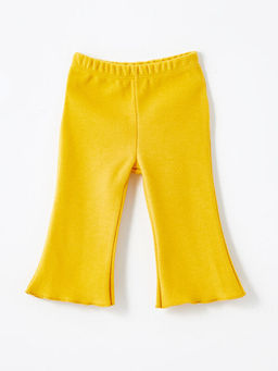 Beli Lastikli Basic K?z Bebek Tayt Pantolon