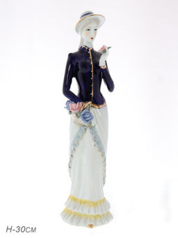 Статуэтка Дама 30 см / 0867 /уп 24/