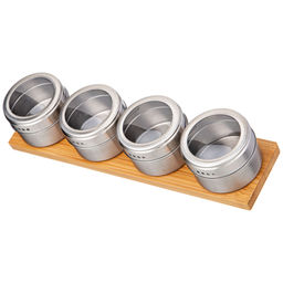 НАБОР ДЛЯ СПЕЦИЙ AGNESS 4 ПР. НА ПОДСТАВКЕ, 30Х8,5Х7СМ  фото 4