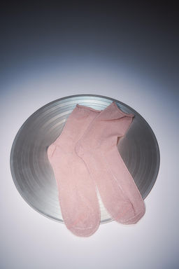 TWO-PACK OF MEDIUM SHIMMER SOCKS