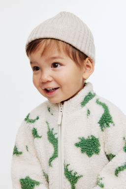 Chaqueta estampada en borreguito - H&m фото 7