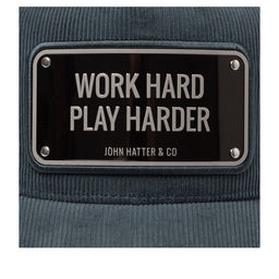 Бейсболка JOHN HATTER арт. 1-1077-U00 Work Hard (темно-бирюзовый)  фото 4