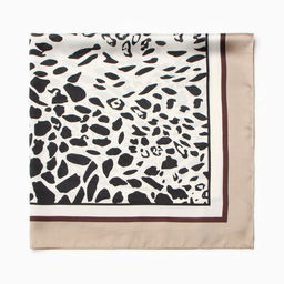 Платок женский MINAKU 70*70 см, стальной