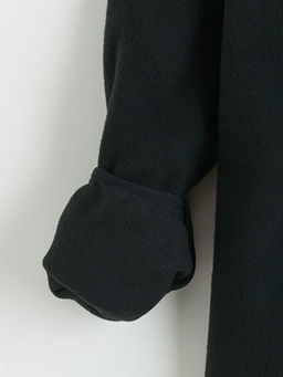 Dik Yaka Erkek ?ocuk Polar Fermuarl? Sweatshirt