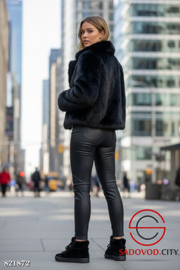 Шуба женская из искусственного меха - Bruno фото 2