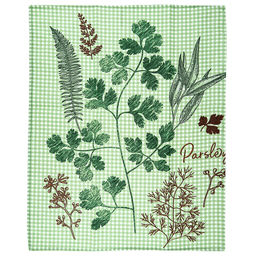 Салфетка хозяйственная 50х60см Ботаника, набор 3шт, рогожка, хлопок 100%, плотность 171г/м2, на картоне, Домашняя мода (Россия) фото 4