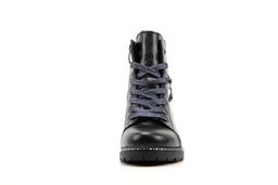 Ботинки EDART 312.brook4.black/шерсть