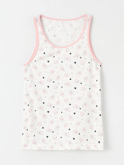 Bisiklet Yaka Bask?l? K?z ?ocuk Atlet 2li - Waikiki фото 2