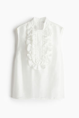 Blusa con volantes
