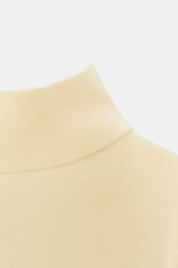 KNIT JUMPER WITH SHOULDER PADS AND SHORT SLEEVES - Zara фото 7