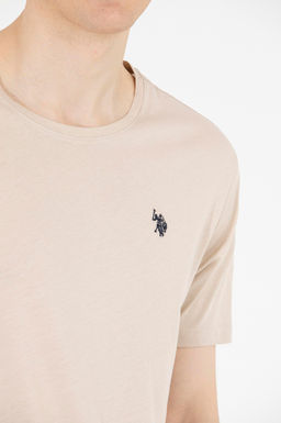 U. S. Polo Assn Мужская базовая футболка с круглым вырезом Stone - U.s. polo assn фото 7