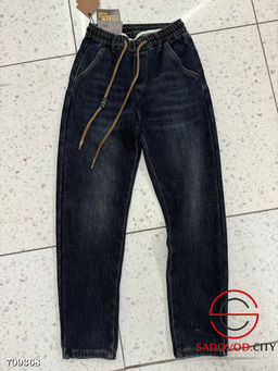 Джинсы мужские Бананы на флисе