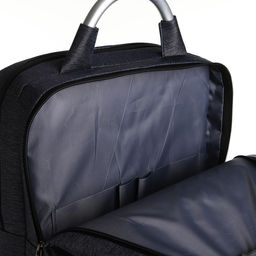 Рюкзак городской на молнии, 2 кармана, с USB, цвет синий - Simaland фото 4