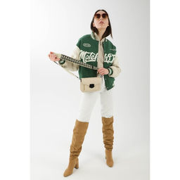 Сумка-мессенджер на клапане, цвет бежевый - Simaland фото 4