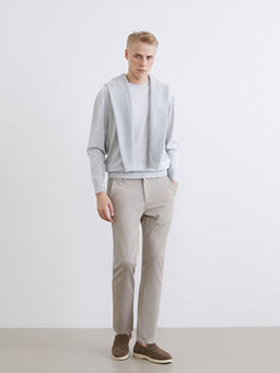 Bisiklet Yaka Erkek Triko Kazak