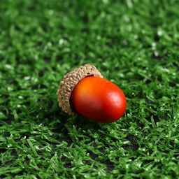 Декор «Желуди» 3×2 см, в наборе 50 шт.